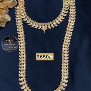 Mango Design Necklace Haram Set