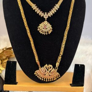 Impon Dollar Chain with Impon Attigai - CMP25241