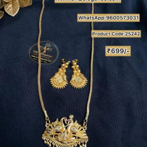 Forming Box Dollar Chain with Earrings - CMP25242