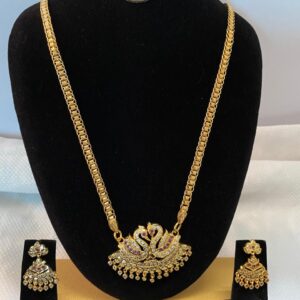 Impon Dollar Chain with Earrings