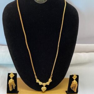 Forming Dollar Chain with Earrings