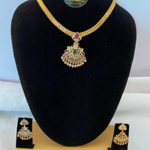 Impon Attigai with Earrings