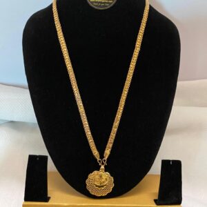 Micro Plated Dollar Chain