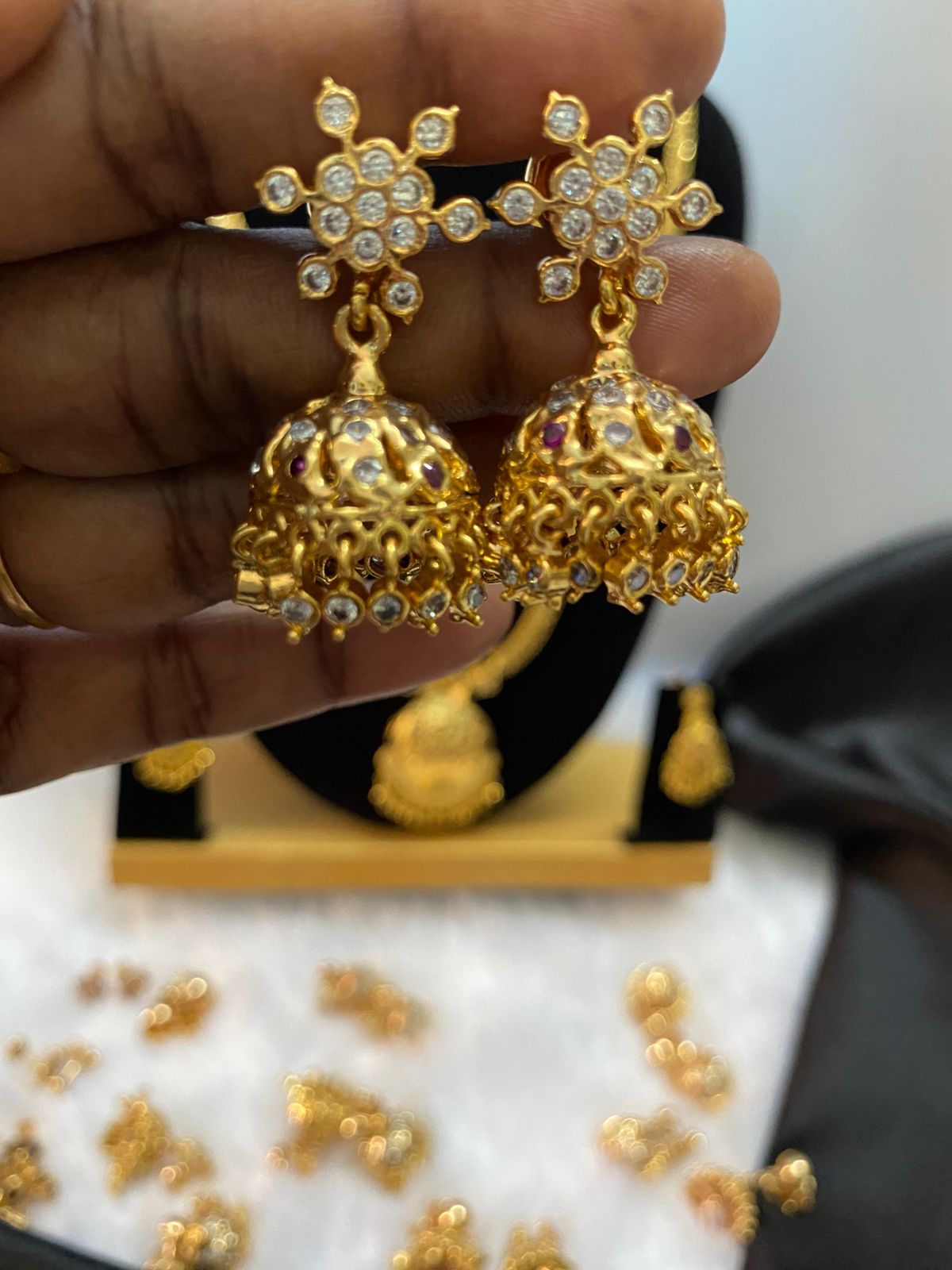 Impon Jimmki Handmade Premium Quality Full Stone Work CMP25502