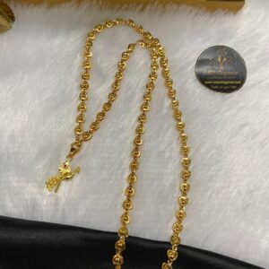 Forming Vel Mayil Dollar with Heart Design Micro Chain – CMP25519
