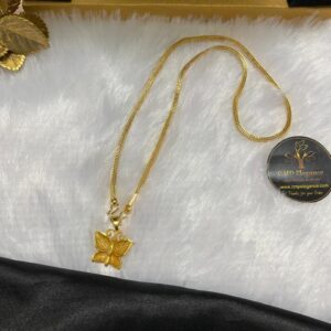 Forming Butterfly Design Dollar with Square Micro Chain – CMP25526