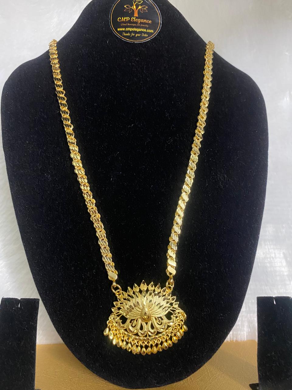 Gram Polished Forming Dollar with Forming Chain 24 Inches – CMP25528