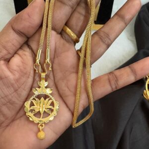 Forming Lotus Dollar with Micro Square Chain – CMP25595