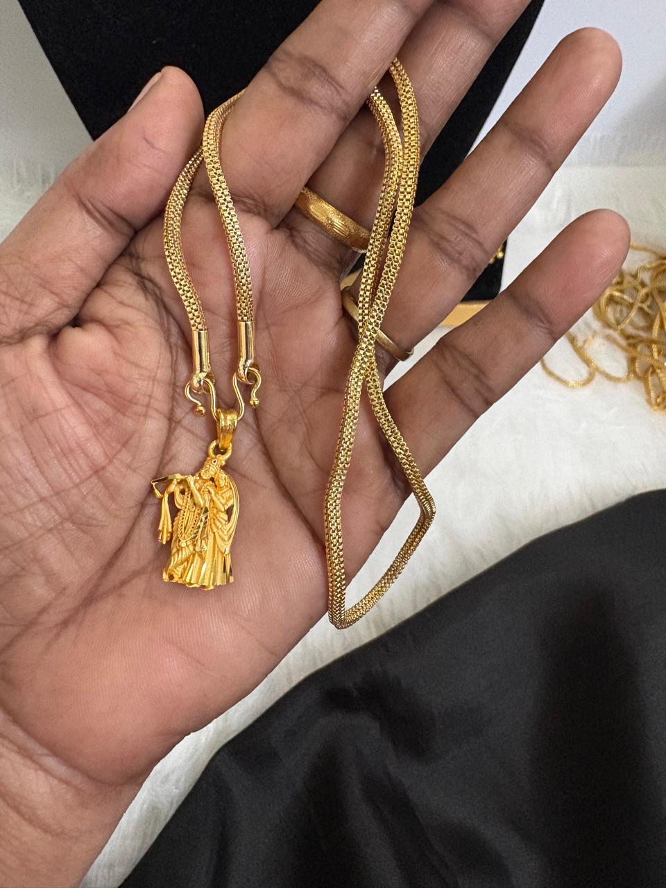 Forming Krishnar & Ratha Dollar with Micro Square Chain – CMP25597