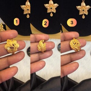 Leaf Design Forming Finger Ring – CMP25625