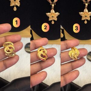 Waves Design Forming Finger Ring – CMP25628