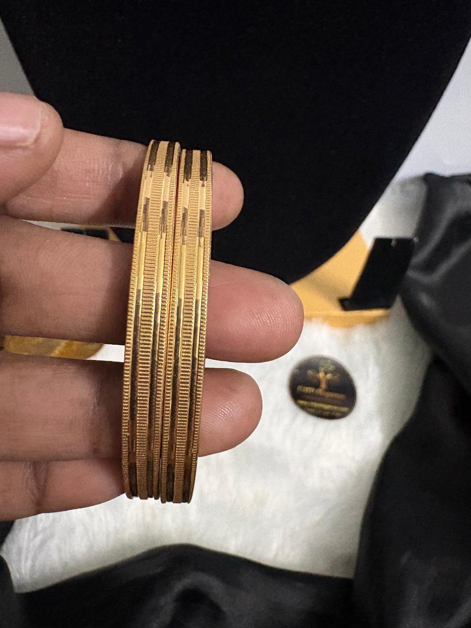 Premium 2 Line Design Impon Bangles – CMP25689