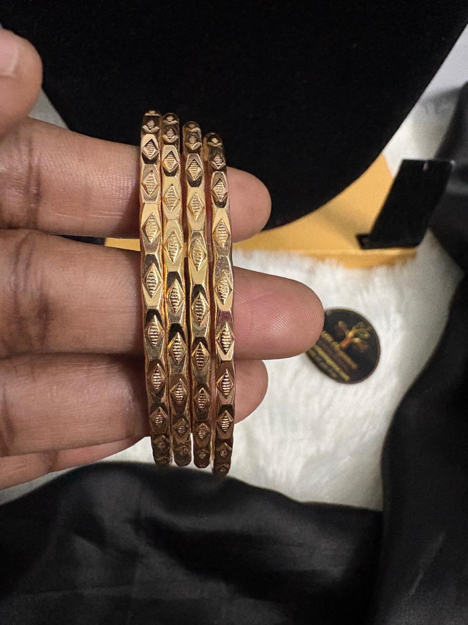Premium Diamond Shape Design Impon Bangles – CMP25693
