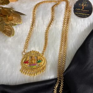 Forming Enamel 3 Lakshmi Design Dollar Chain-CMP26737
