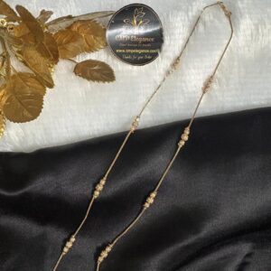 Pure Impon Panchalogha 18 Inches 3 Ball Design Chain – CMP26741