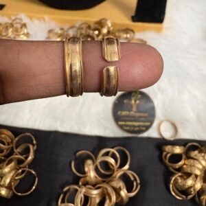 Impon Panchalogh Plain Edge Line Toe Ring – CMP26757