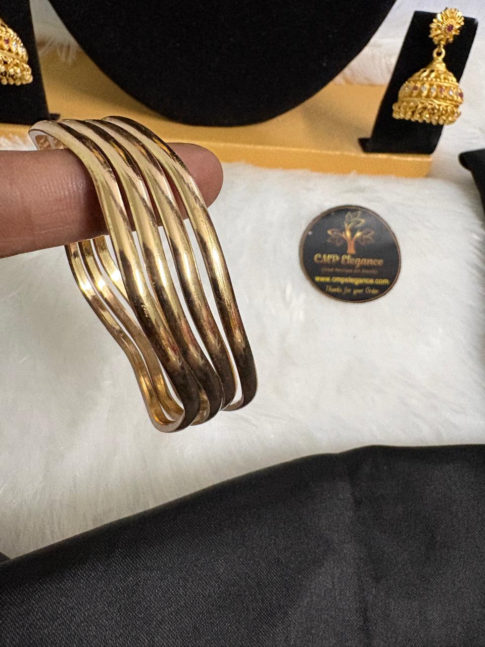 Zigzag Impon Bangles Set – CMP26766