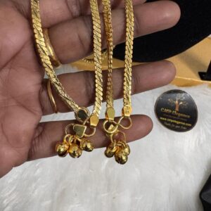 Micro Anklet – Flat Design Minimal Elegance | CMP26772