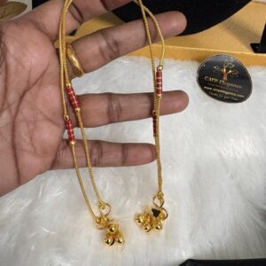 Micro Anklet – Red Colour Traditional Touch | CMP26774