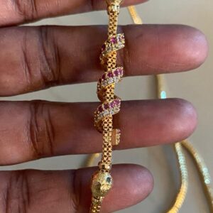 Micro Spring Mugappu Chain 24 Inches – CMP26851