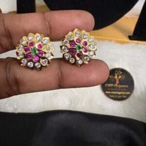 Impon Premium Stoned Small Stud (Screw Back Closed) – CMP26871