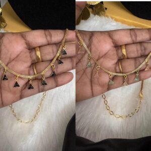 Micro Triangle Shape Stone Drop Neckwear – CMP26883