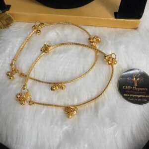 4-Side Muthu Chain Anklet – CMP26959