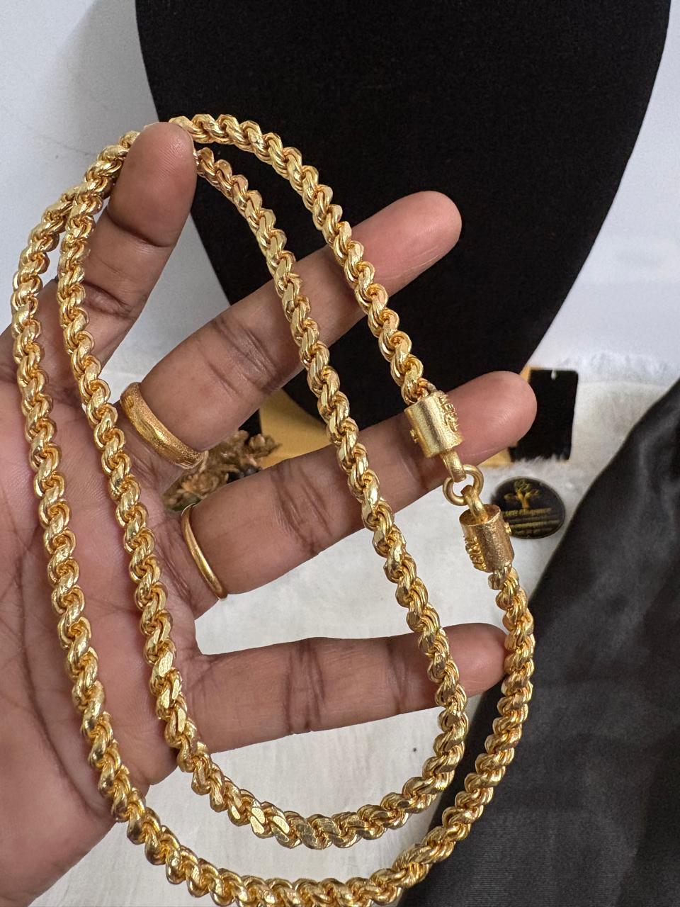 Impon Thick(OT) Murukku Chain Inches CMP261002