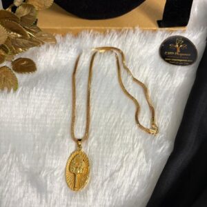Forming Vel Oval Dollar Design with Micro Chain – CMP261027