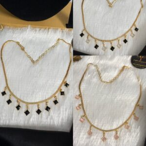 Micro Drops Diamond Shape Necklace – CMP261033