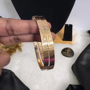 Impon Laser Cut Design Bangle – CMP261039