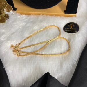Micro 3 Line Design Anklet – CMP261059