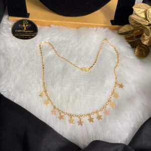 Micro Lightweight Drop Necklace – Star Shape – CMP261084