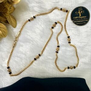 Impon Black Beads Link Chain – CMP261092