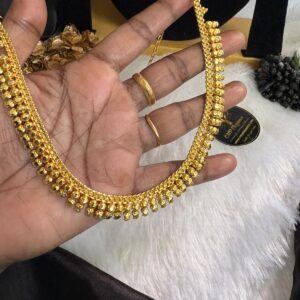Real Gold Look Gram Forming Short Necklace – CMP261109