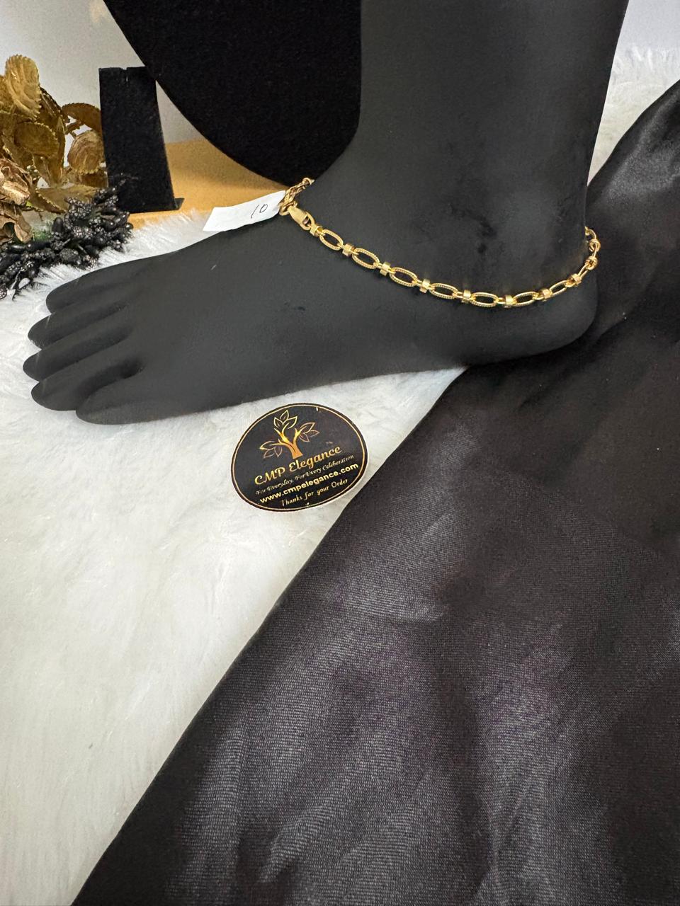 Impon Panchalogha Unpolished Durable Anklets (Payal) – CMP261113