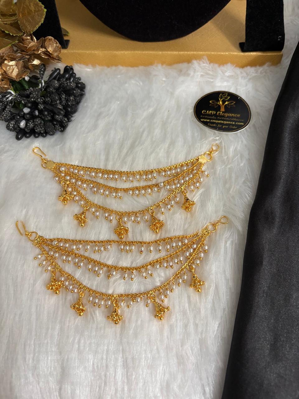 Micro 3 Layer White Beads & Jimmki Mattal – CMP261141