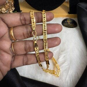 Forming Rectangle Design Men's Chain 24 Inches – CMP261151