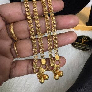 Sachin Chain Design Micro Anklet – CMP261179