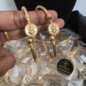 Impon/Panchalogha Lakshmi Coin Design Kada – CMP261211