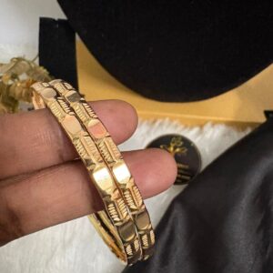 Impon/Panchalogha Unpolished Daily Wear Pair Bangle – CMP261232