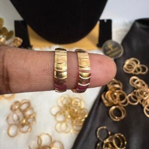 Impon/Panchalogha Curve Design Toe Ring – CMP261241