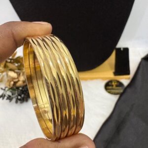 Impon/Panchalogha Unpolished Baby Bangle – Plain Line Design Set of 4 | CMP261268