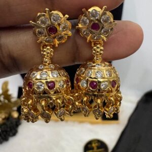 Impon Ketti Polished Stoned Medium Jimikki | CMP261272