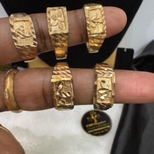 Impon/Panchalogha Unpolished Durable Rectangle Shape Finger Ring – CMP261279