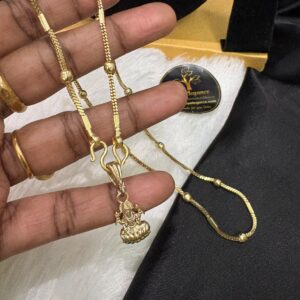 Impon Panchalogha Lakshmi Dollar Chain – Ball & Rectangle Design – CMP261338