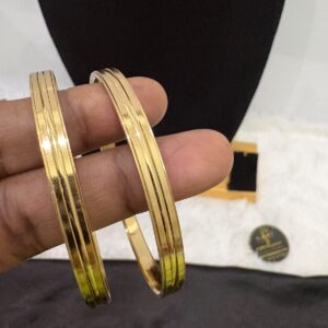 Impon/Panchalogha Unpolished Durable Line Bangles – CMP261358